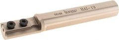 Iscar - HAI, Internal, Right Hand, Indexable Grooving Tool Holder - 3/4" Shank Width, 5" OAL, Through Coolant - Americas Industrial Supply