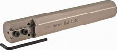 Iscar - HAI, Internal, Right Hand, Indexable Grooving Tool Holder - 1-1/4" Shank Width, 8" OAL, Through Coolant - Americas Industrial Supply