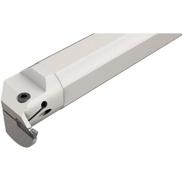 Iscar - HELII, Internal, Left Hand, 0.197" Max Depth of Cut, 0.118 to 1/8" Groove Width, Indexable Grooving Tool Holder - 3/4" Shank Width, 6-1/2" OAL, Through Coolant - Americas Industrial Supply