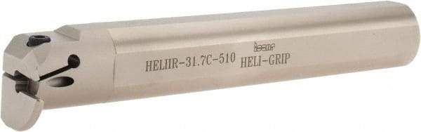 Iscar - HELII, Internal, Right Hand, 0.393" Max Depth of Cut, 0.197" Min Groove Width, Indexable Grooving Tool Holder - 1-1/4" Shank Width, 8" OAL, Through Coolant - Americas Industrial Supply