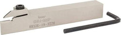 Iscar - HELI, External, Right Hand, 0.118 to 1/8" Groove Width, Indexable Grooving Tool Holder - 3/4" Shank Height, 3/4" Shank Width, 5-1/2" OAL - Americas Industrial Supply
