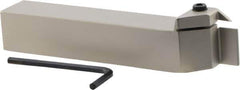 Iscar - HELI, External, Right Hand, 0.47" Max Depth of Cut, 0.118 to 1/8" Groove Width, Indexable Grooving Tool Holder - 1" Shank Height, 1" Shank Width, 6" OAL - Americas Industrial Supply
