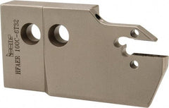 Iscar - 6mm Groove Width, 32mm Max Depth of Cut, Right Hand Cut, HFAE Indexable Grooving Blade - DGN/DGNC/DGNM-C, DGN/DGNM-J/JS/JT, DGN-UT/UA, DGN-W, GRIP, HFPR/L, HGPL Insert Style, Series Heliface - Americas Industrial Supply