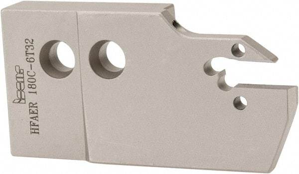 Iscar - 6mm Groove Width, 32mm Max Depth of Cut, Right Hand Cut, HFAE Indexable Grooving Blade - DGN/DGNC/DGNM-C, DGN/DGNM-J/JS/JT, DGN-UT/UA, DGN-W, GRIP, HFPR/L, HGPL Insert Style, Series Heliface - Americas Industrial Supply