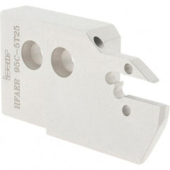 Iscar - 5mm Groove Width, 25mm Max Depth of Cut, Right Hand Cut, HFAE Indexable Grooving Blade - DGN/DGNC/DGNM-C, DGN/DGNM-J/JS/JT, DGN-UT/UA, DGN-W, GRIP, HFPR/L, HGPL Insert Style, Series Heliface - Americas Industrial Supply