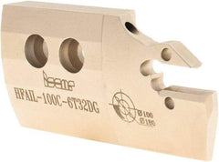 Iscar - 6mm Groove Width, 32mm Max Depth of Cut, Left Hand Cut, HFAI Indexable Grooving Blade - HFPR/L Insert Style, Series Heliface - Americas Industrial Supply