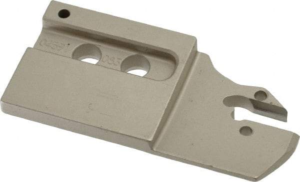 Iscar - 6mm Groove Width, 32mm Max Depth of Cut, Right Hand Cut, HFAI Indexable Grooving Blade - HFPR/L Insert Style, Series Heliface - Americas Industrial Supply