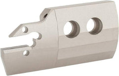 Iscar - 5mm Groove Width, 25mm Max Depth of Cut, Right Hand Cut, HFAI Indexable Grooving Blade - HFPR/L Insert Style, Series Heliface - Americas Industrial Supply