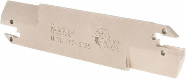 Iscar - 5mm Groove Width, 38mm Max Depth of Cut, Left Hand Cut, HFF Indexable Grooving Blade - HFPR/L 5025... Insert Style, Series Heliface - Americas Industrial Supply