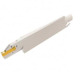 Iscar - 6mm Groove Width, 38mm Max Depth of Cut, Left Hand Cut, HFF Indexable Grooving Blade - HFPR/L 6030... Insert Style, Series Heliface - Americas Industrial Supply