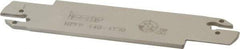 Iscar - 4mm Groove Width, 30mm Max Depth of Cut, Right Hand Cut, HFF Indexable Grooving Blade - HFPR/L 4020... Insert Style, Series Heliface - Americas Industrial Supply