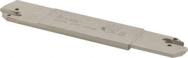 Iscar - 6mm Groove Width, 38mm Max Depth of Cut, Right Hand Cut, HFF Indexable Grooving Blade - HFPR/L 6030... Insert Style, Series Heliface - Americas Industrial Supply