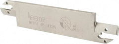 Iscar - 4mm Groove Width, 25mm Max Depth of Cut, Right Hand Cut, HFF Indexable Grooving Blade - HFPR/L 4004... Insert Style, Series Heliface - Americas Industrial Supply