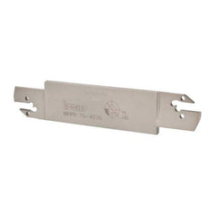 Iscar - 4mm Groove Width, 30mm Max Depth of Cut, Right Hand Cut, HFF Indexable Grooving Blade - HFPR/L 4020... Insert Style, Series Heliface - Americas Industrial Supply