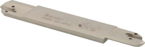 Iscar - 6mm Groove Width, 32mm Max Depth of Cut, Right Hand Cut, HFF Indexable Grooving Blade - HFPR/L 6004... Insert Style, Series Heliface - Americas Industrial Supply