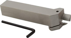Iscar - HFH, External, Right Hand, 0.67" Max Depth of Cut, 0.236" Max Groove Width, Indexable Grooving Tool Holder - DGN 6303, GRIP 6.., HFPR 6004 Insert Compatibility, 1" Shank Height, 1" Shank Width, 6" OAL - Americas Industrial Supply