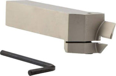 Iscar - HFH, External, Right Hand, 0.87" Max Depth of Cut, 0.118" Max Groove Width, Indexable Grooving Tool Holder - HFPR 30.. Insert Compatibility, 1" Shank Height, 1" Shank Width, 6" OAL - Americas Industrial Supply