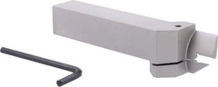 Iscar - HFH, External, Right Hand, 0.98" Max Depth of Cut, 0.236" Max Groove Width, Indexable Grooving Tool Holder - DGN 6303, GRIP 6.., HFPR 6004 Insert Compatibility, 1" Shank Height, 1" Shank Width, 6" OAL - Americas Industrial Supply