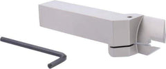Iscar - HFH, External, Right Hand, 1.26" Max Depth of Cut, 0.236" Min Groove Width, Indexable Grooving Tool Holder - 1" Shank Height, 1" Shank Width, 6" OAL - Americas Industrial Supply