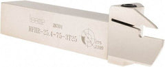 Iscar - HFH, External, Right Hand, 0.98" Max Depth of Cut, 0.118" Min Groove Width, Indexable Grooving Tool Holder - 1" Shank Height, 1" Shank Width, 6" OAL - Americas Industrial Supply