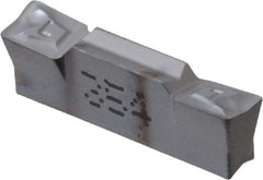 Iscar - 4004HFPL Grade IC354, 4mm Cutting Width Carbide Grooving Insert - 2mm Max Depth of Cut, Left Hand, 0.4mm Corner Radius, TiCN Finish - Americas Industrial Supply