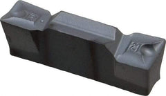 Iscar - 5004HFPR Grade IC354, 5mm Cutting Width Carbide Grooving Insert - 2.5mm Max Depth of Cut, Right Hand, 0.4mm Corner Radius, TiCN Finish - Americas Industrial Supply