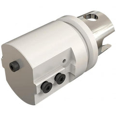 Iscar - DG.., GRIP, HFP Insert, 60mm Head Length, Modular Grooving Blade Holder Head - System Size IM40, Through Coolant, Series ExchangeableHeads, Iscar-Grip - Americas Industrial Supply