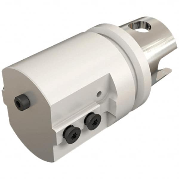 Iscar - DG.., GRIP, HFP Insert, 60mm Head Length, Modular Grooving Blade Holder Head - System Size IM50, Through Coolant, Series ExchangeableHeads, Iscar-Grip - Americas Industrial Supply