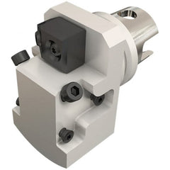Iscar - GDM.., GI.. Insert, 60mm Head Length, Modular Grooving Blade Holder Head - System Size IM63, Through Coolant, Series ExchangeableHeads, Iscar-Grip - Americas Industrial Supply