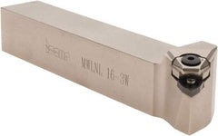 Iscar - MWLN, Left Hand Cut, 1" Shank Height x 1" Shank Width, Negative Rake Indexable Turning Toolholder - 6" OAL, WNM..3 Insert Compatibility, Series Isoturn - Americas Industrial Supply