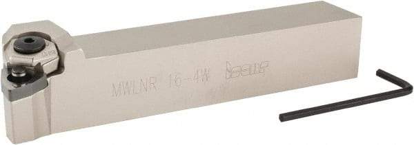 Iscar - MWLN, Right Hand Cut, 1" Shank Height x 1" Shank Width, Negative Rake Indexable Turning Toolholder - 6" OAL, WN.. Insert Compatibility, Series Isoturn - Americas Industrial Supply