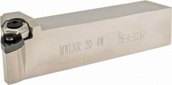 Iscar - MWLN, Right Hand Cut, 1-1/4" Shank Height x 1-1/4" Shank Width, Negative Rake Indexable Turning Toolholder - 6" OAL, WNM..43.. Insert Compatibility, Series Isoturn - Americas Industrial Supply