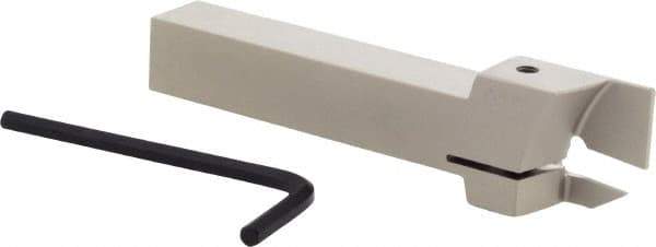Iscar - PHG, External, Left Hand, 17mm Max Depth of Cut, 2.4 to 3.18mm Groove Width, Indexable Grooving Tool Holder - GDMW 2.4 Insert Compatibility, 16mm Shank Height, 16mm Shank Width, 110mm OAL - Americas Industrial Supply