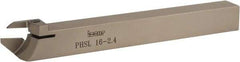 Iscar - PHS, External, Left Hand, 5/8" Max Depth of Cut, 3/32 to 1/8" Groove Width, Indexable Grooving Tool Holder - GDMW 2.4 Insert Compatibility, 0.63" Shank Height, 0.63" Shank Width, 5.9" OAL - Americas Industrial Supply