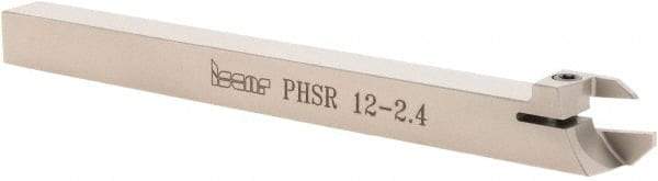Iscar - PHS, External, Right Hand, 2.4 to 3.18mm Groove Width, Indexable Grooving Tool Holder - GDMW 2.4 Insert Compatibility, 12mm Shank Height, 12mm Shank Width, 150mm OAL - Americas Industrial Supply