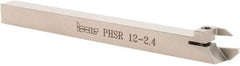 Iscar - PHS, External, Right Hand, 2.4 to 3.18mm Groove Width, Indexable Grooving Tool Holder - GDMW 2.4 Insert Compatibility, 12mm Shank Height, 12mm Shank Width, 150mm OAL - Americas Industrial Supply