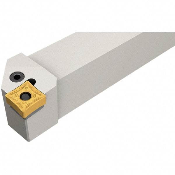 Iscar - PQFN, Right Hand Cut, 1" Shank Height x 1" Shank Width, Negative Rake Indexable Turning Toolholder - 6" OAL, QNMG 43.. Insert Compatibility, Series Isoturn - Americas Industrial Supply