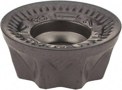 Iscar - R90MT43 RM Grade IC950 Carbide Milling Insert - TiAlN Finish, 0.213" Thick, 1/2" Inscribed Circle - Americas Industrial Supply