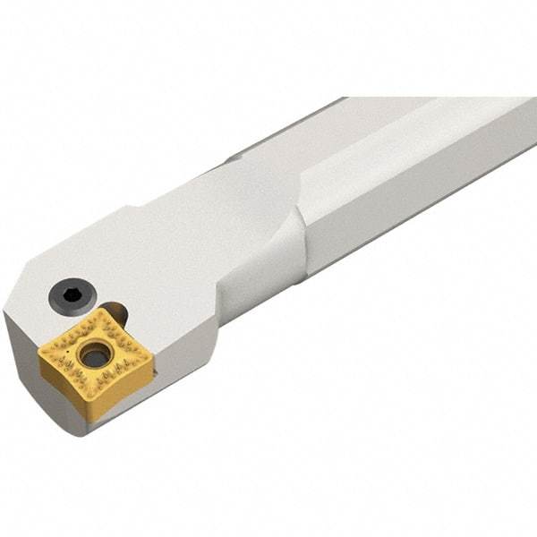 Iscar - 1" Min Bore Diam, 10" OAL, 3/4" Shank Diam, S-PQLN Indexable Boring Bar - 1-1/2" Max Bore Depth, QNMG 3.. Insert, Lever Holding Method - Americas Industrial Supply