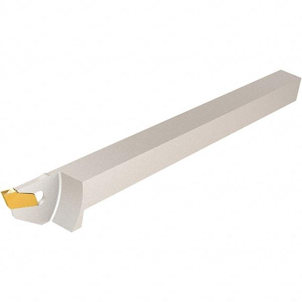 Iscar - SGAF, External, Right Hand, 1.8 to 2.69mm Groove Width, Indexable Grooving Tool Holder - GF.. 2 Insert Compatibility, 10mm Shank Height, 10mm Shank Width, 120mm OAL - Americas Industrial Supply