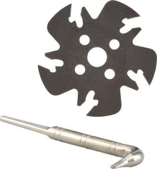 Iscar - Arbor Hole Connection, 0.5906" Depth of Cut, 63mm Cutter Diam, 0.3937" Hole Diam, 5 Tooth Indexable Slotting Cutter - SGSF Toolholder, GSF. Insert - Americas Industrial Supply