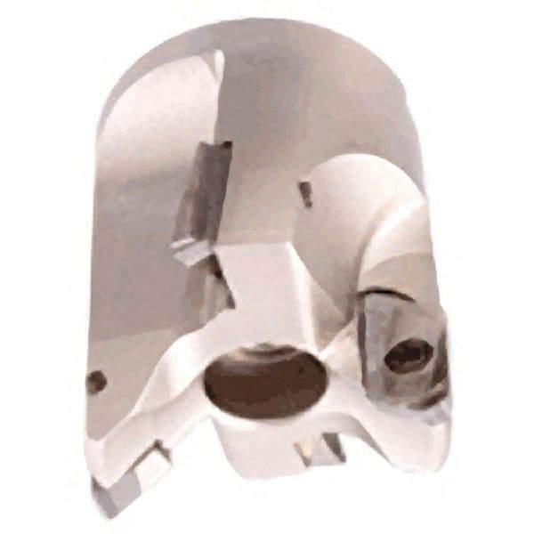 Iscar - 2-1/2" Cut Diam, 1" Arbor Hole, 1.55" Max Depth of Cut, Indexable Chamfer & Angle Face Mill - 4 Inserts, APCR 22.... Insert, Right Hand Cut, 2 Flutes, Series SM - Americas Industrial Supply