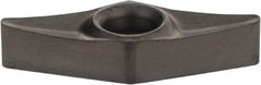 Iscar - VNMM2.5-2 PP Grade IC20 Carbide Turning Insert - Uncoated, 35° Diamond, 9/32" Inscr Circle, 5/32" Thick, 1/32" Corner Radius - Americas Industrial Supply