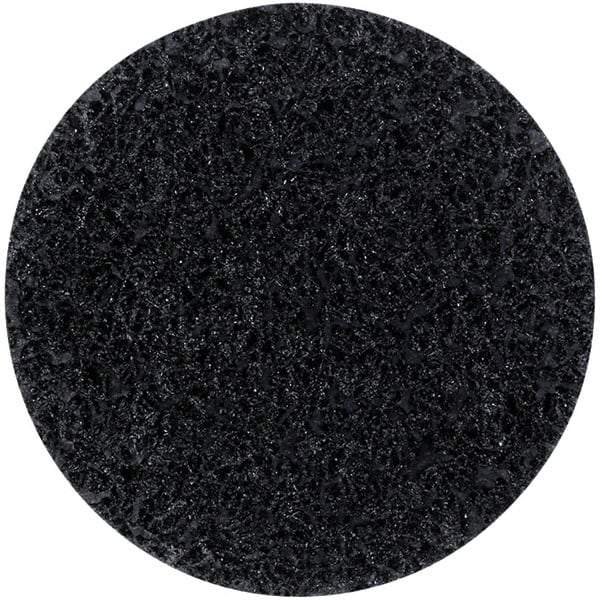 Merit Abrasives - 4-1/2" Diam, Silicon Carbide Hook & Loop Disc - Very Coarse Grade, Nonwoven, - Americas Industrial Supply