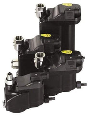 Domnick Hunter - 3/8" Inlet, Zero Air-Loss Level Sensing Condensate Drain - 1/8" NPT Outlet, 3 to 232 psi, 424 CFM Receiver Compressor - Americas Industrial Supply