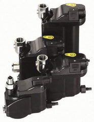 Domnick Hunter - 1/2" Inlet, Zero Air-Loss Level Sensing Condensate Drain - 1/8" NPT Outlet, 3 to 232 psi, 1,059 CFM Receiver Compressor, 2,119" CFM Refrigerated Dryer - Americas Industrial Supply