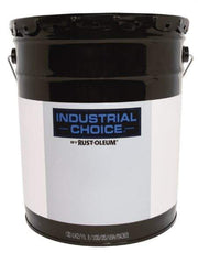 Rust-Oleum - 5 Gal Masstone Semi Gloss Finish Acrylic Enamel Paint - Interior/Exterior, Direct to Metal, <250 gL VOC Compliance - Americas Industrial Supply