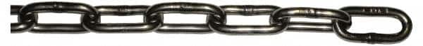 Value Collection - 1/8" Welded Stainless Steel Chain - 410 Lb Capacity, Cut to Length, Stainless Steel, Bright Finish - Americas Industrial Supply