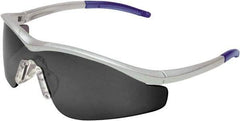 MCR Safety - Gray Lenses, Framed Safety Glasses - Anti-Fog, Scratch Resistant, Size Universal, Wrap Around - Americas Industrial Supply