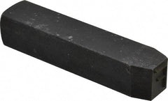 Made in USA - 1/2" Character Size, F Character, Heavy Duty Individual Steel Stamp - Steel, Individual - Americas Industrial Supply